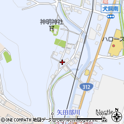 兵庫県姫路市香寺町犬飼865周辺の地図
