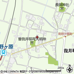兵庫県小野市復井町388周辺の地図