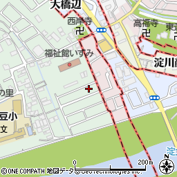 京都府京都市伏見区淀美豆町270-31周辺の地図