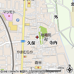 京都府宇治市小倉町久保30周辺の地図