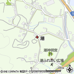 静岡県藤枝市潮519-1周辺の地図