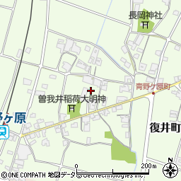 兵庫県小野市復井町387周辺の地図