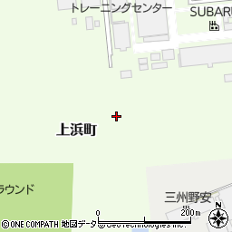 愛知県半田市上浜町周辺の地図