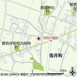 兵庫県小野市復井町407周辺の地図
