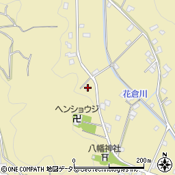 静岡県藤枝市花倉388周辺の地図