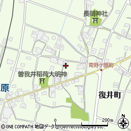 兵庫県小野市復井町398周辺の地図