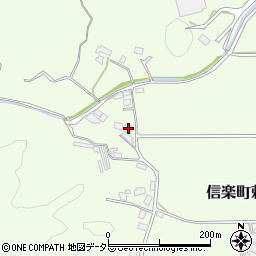 滋賀県甲賀市信楽町勅旨1364周辺の地図