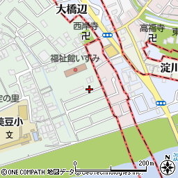 京都府京都市伏見区淀美豆町270-10周辺の地図