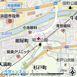 藤井仏具浜田店周辺の地図