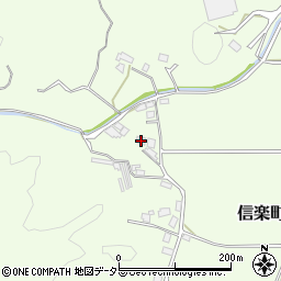 滋賀県甲賀市信楽町勅旨1345周辺の地図