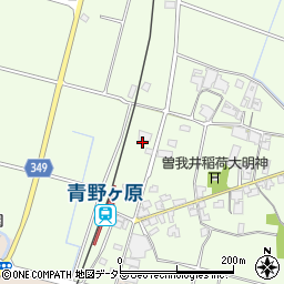 兵庫県小野市復井町349周辺の地図