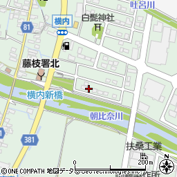 静岡県藤枝市横内2023周辺の地図