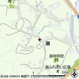 静岡県藤枝市潮518周辺の地図