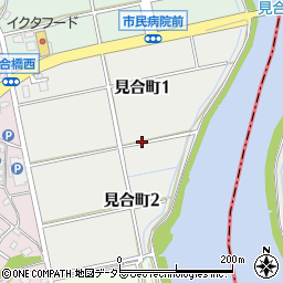愛知県碧南市見合町周辺の地図