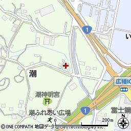 静岡県藤枝市潮429周辺の地図