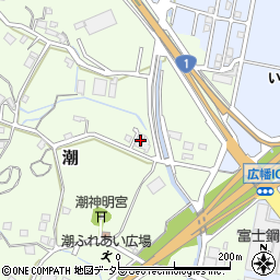 静岡県藤枝市潮429周辺の地図