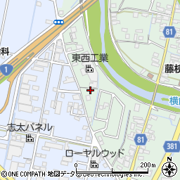 静岡県藤枝市横内1070周辺の地図