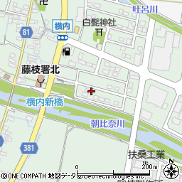 静岡県藤枝市横内2025周辺の地図