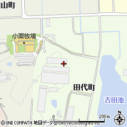 愛知県半田市田代町周辺の地図