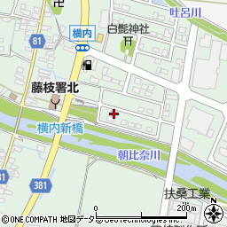 静岡県藤枝市横内2024周辺の地図