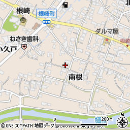 愛知県安城市根崎町南根137周辺の地図