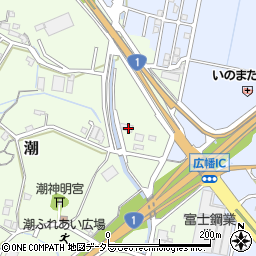 静岡県藤枝市潮10周辺の地図