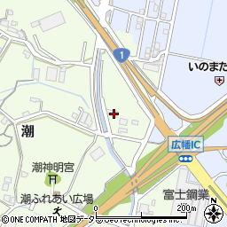静岡県藤枝市潮10-1周辺の地図