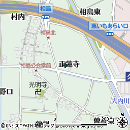 京都府久世郡久御山町相島正蓮寺周辺の地図