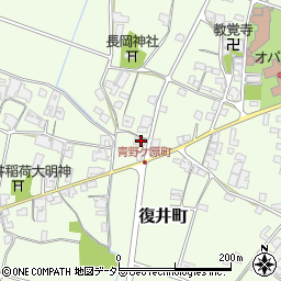 兵庫県小野市復井町754周辺の地図
