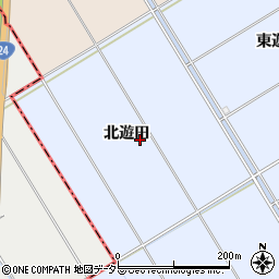 京都府宇治市伊勢田町北遊田周辺の地図