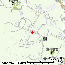 静岡県藤枝市潮512周辺の地図