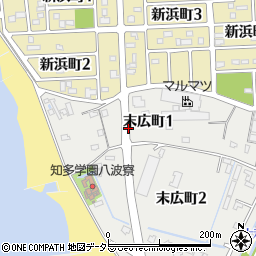 〒479-0846 愛知県常滑市末広町の地図