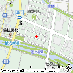 静岡県藤枝市横内2077周辺の地図