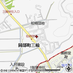 静岡県藤枝市岡部町三輪1128-12周辺の地図