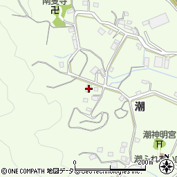 静岡県藤枝市潮529周辺の地図