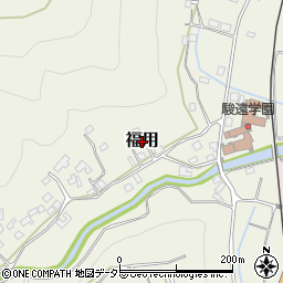 静岡県島田市福用周辺の地図