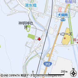 兵庫県姫路市香寺町犬飼865-20周辺の地図