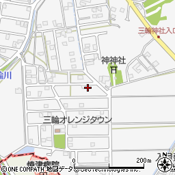 静岡県藤枝市岡部町三輪1356-20周辺の地図