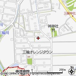 静岡県藤枝市岡部町三輪1356周辺の地図