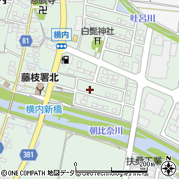 静岡県藤枝市横内2084周辺の地図