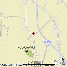 静岡県藤枝市花倉615周辺の地図