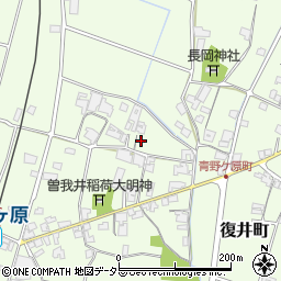 兵庫県小野市復井町414周辺の地図