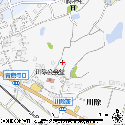 兵庫県三田市川除473周辺の地図