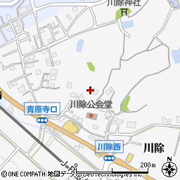 兵庫県三田市川除467周辺の地図