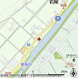兵庫県加東市岩屋167周辺の地図