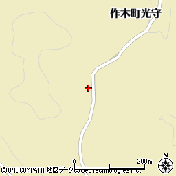 広島県三次市作木町光守78周辺の地図
