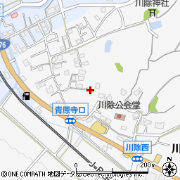 兵庫県三田市川除415周辺の地図