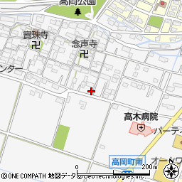 三重県鈴鹿市高岡町823周辺の地図