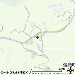 滋賀県甲賀市信楽町勅旨1355周辺の地図