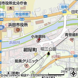 おそうじ本舗浜田店周辺の地図